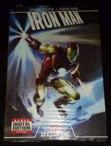 Iron Man Season One Hardcover with Bonus Digital Code (Marvel) - New/Sealed!