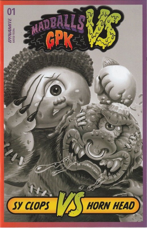 Madballs Vs Garbage Pail Kids # 1 Variant 1:10 Cover M NM Dynamite [J2]