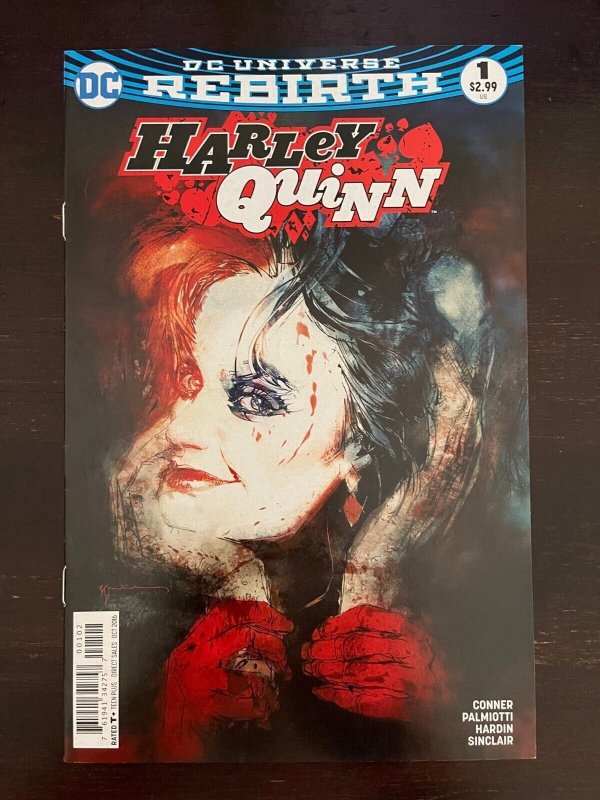 Harley Quinn #1 2nd print DC Universe Rebirth 2016 NM 9.4