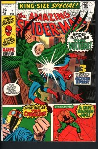 AMAZING SPIDER-MAN ANNUAL #7-1970-VULTURE-VF