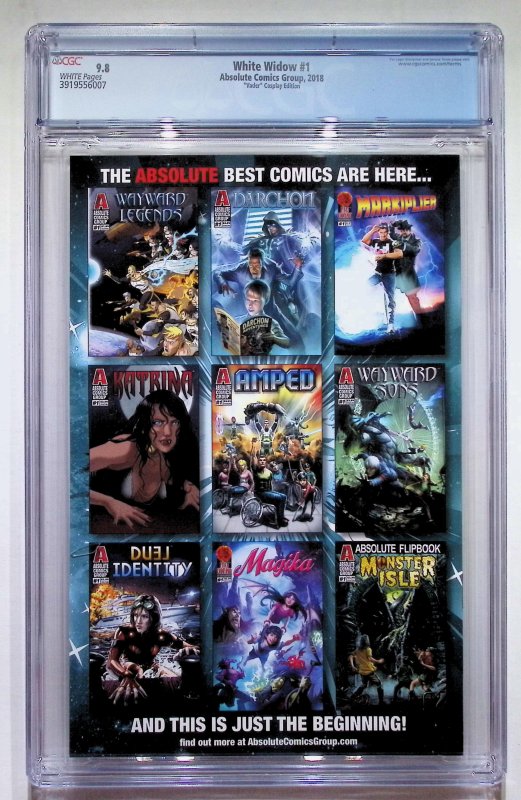 White Widow #1 Cover Q (2019) CGC 9.8