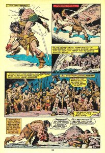 CONAN the BARBARIAN #30 & 31 (1973) 8.0 VF  Roy Thomas/John Buscema/Ernie Chan!