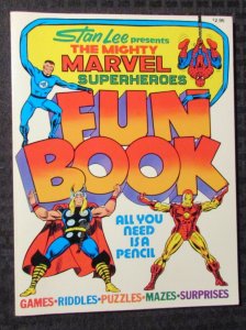 1976 MIGHTY MARVEL FUN BOOK #1 VF 8.0 Simon & Schuster SC