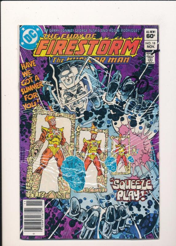 DC FIRESTORM Comics#18,21,24,25,27,28,29 VG/F(pos mixed lot diff series (SIC230)