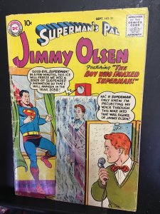 Superman's Pal, Jimmy Olsen #31 (1958) Origin, 1st appearance Elastic La...