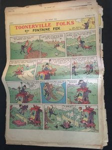 TOONERVILLE FOLKS 25 Full Page Comic Strips from the 1930s