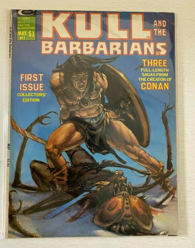 Kull and the Barbarians #1 Marvel 4.0 VG (1975) 