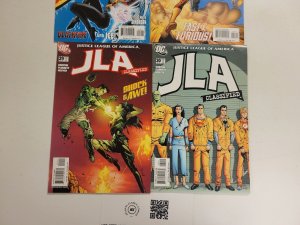 4 DC Comic Books #28 29 30 JLA + #28 Hawkman  104 TJ16