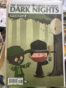 The Shadow/Green Hornet: Dark Nights #3 Subscription variant (2013)