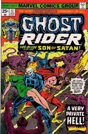 Ghost Rider #17 stock photo ID27B