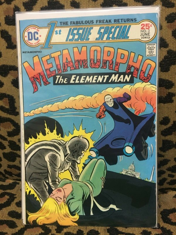 1st ISSUE SPECIAL #3 METAMORPHO - the big comeback - 6/75 - FINE +