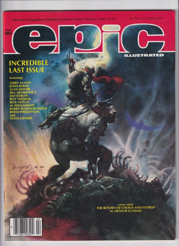 Epic Illustrated #34 (1986)