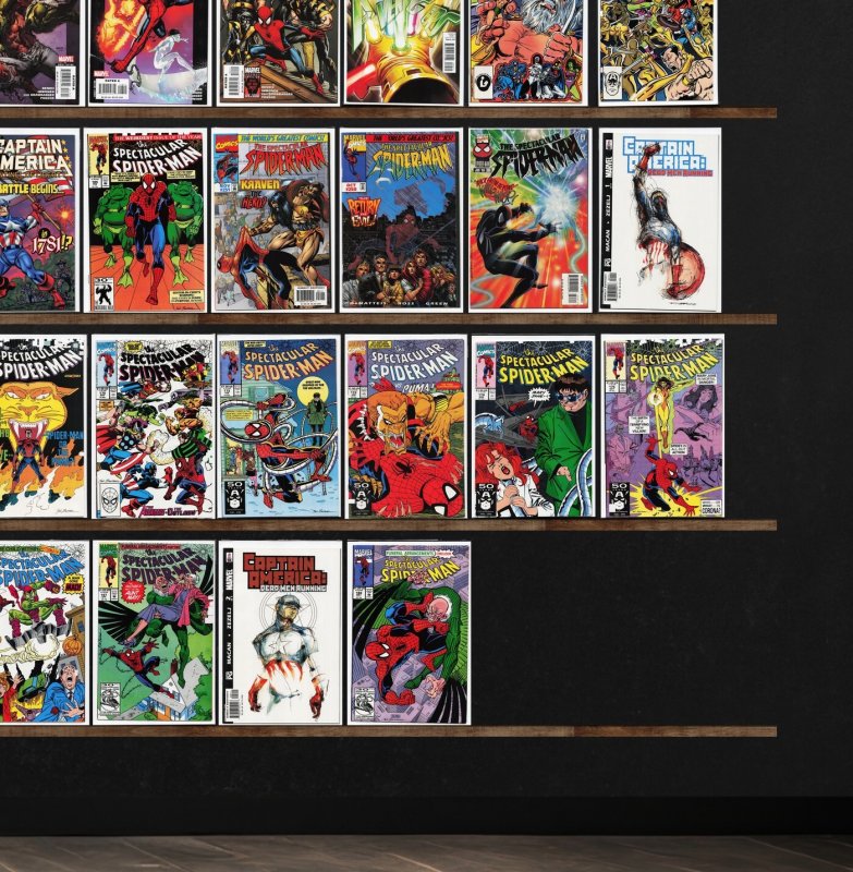 Huge Lot 150+ Comics with Ultimate Spider-Man, The Avengers & More!