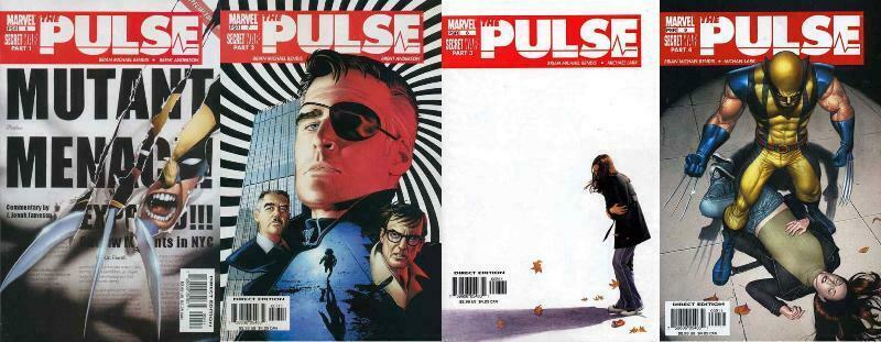 PULSE (2004) 6-9  Secret War complete 4-part story!