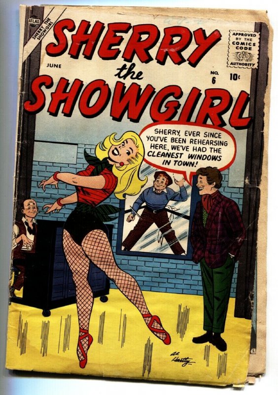 Sherry the Showgirl #6 1957- Atlas humor- Al Hartley- G