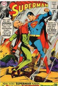 DC Comics Superman #205 (1968)Comic Book Grade VG- 3.5