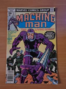 Machine Man #1 Newsstand Variant ~ FINE FN ~ 1978 Marvel Comics