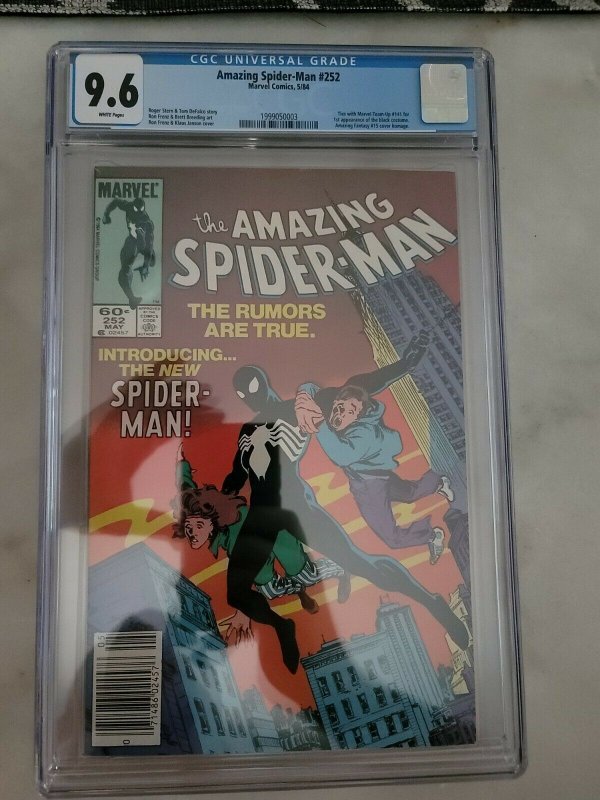 Amazing Spider-Man #252 9.6 Newsstand edition