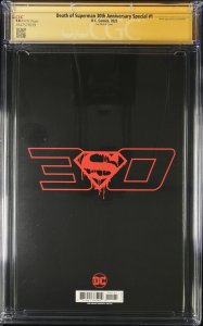 Death Of Superman 30th Anniversary Special #1 (CGC 9.8) Signed Jim Lee Census=10