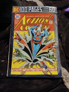 Action Comics #437 100 Page Giant DC Comics 1974 Bronze Age Superman Doll man