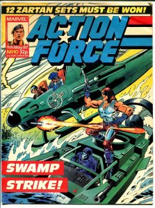 Action Force #10 1987-Marvel-Violent-British GI Joe-Frank Springer-Larry Hama-FN