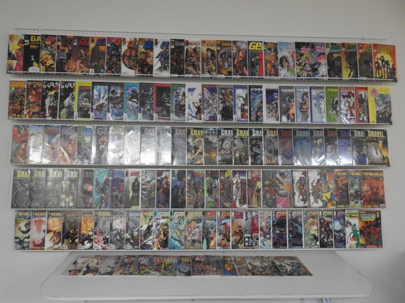 Huge Lot 130+ Indy Comics W/ Ghost,  Grimjack, Gravel+ Avg VF Condition!