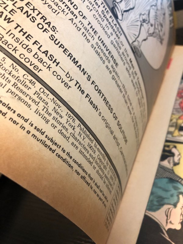 Limited Collectors' Edition #C-48 (1976) Superman Vs. The Flash