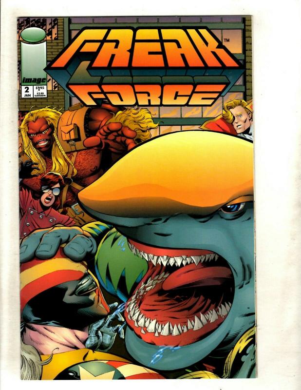 12 Image Comics WildC.A.T.s 1 2 Normalman 1(2) Grifter 1 Freak Force 1 2 + J362