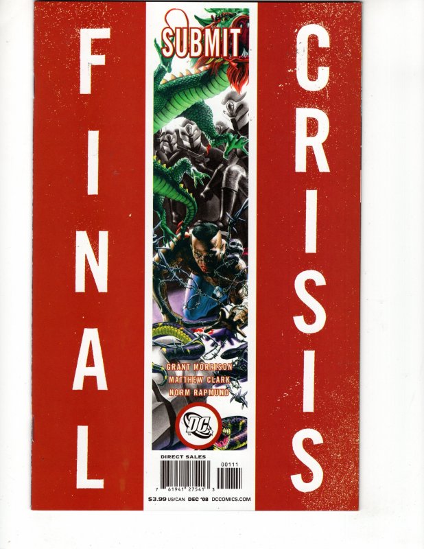 FINAL CRISIS: SUBMIT #1  >>> $4.99 UNLIMITED SHIPPING!!! See More !!!