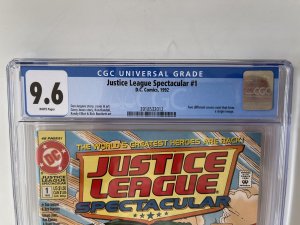 Justice League Spectacular #1 CGC 9.6  - Green Lantern Flash (1992)