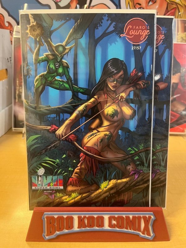 Faro's Lounge Predator The Prey Homage 2 Book Variant Cover Set Super Bowl LVII