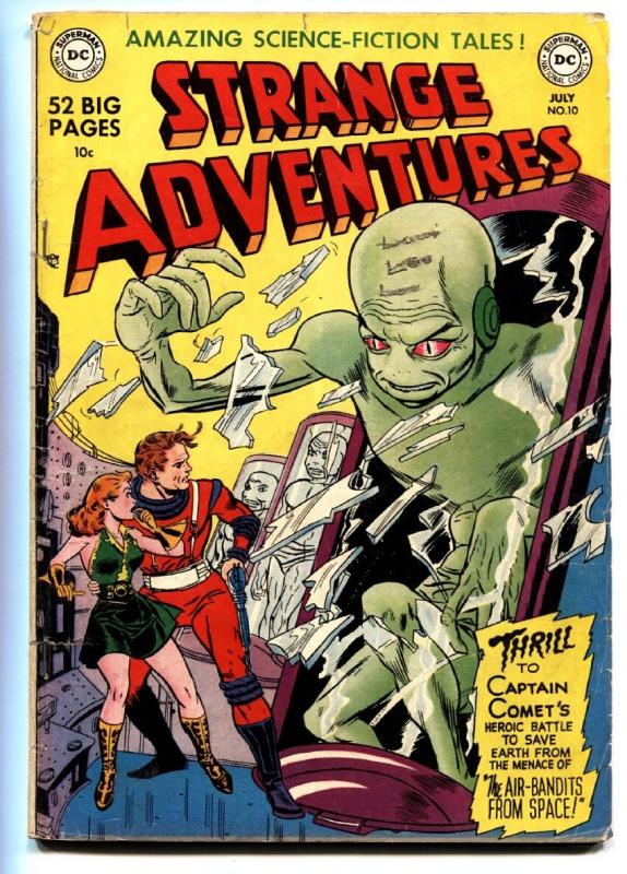 Strange Adventures #10 comic book 1951-DC-sci-fi thrills-Captain Comet VG