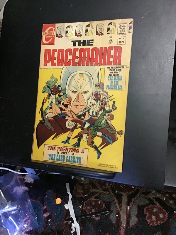 The Peacemaker #4 (1967) Origin HBO series key! Affordable great. GD Wow!