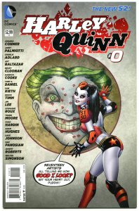 HARLEY QUINN #0, NM, New 52, Amanda Conner, Adam Hughes, 2014, more HQ in store