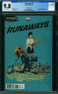Runaways #1 Alphona Variant Cover (2017) CGC 9.8 NM/MT