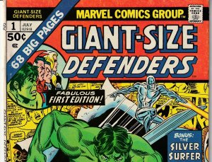 Giant Size Defenders # 1 Hulk,Dr. Strange,Namor,Valkyrie,Nighthawk !