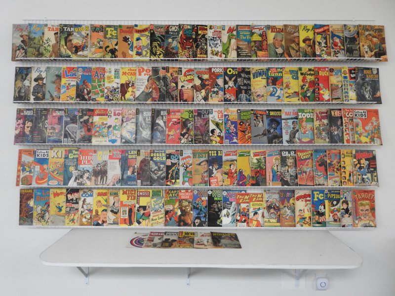 Huge Lot 120+ Golden/Silver Age Comics All Genres!! Lower Grade Readers!!