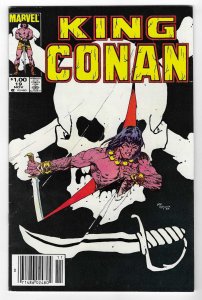 King Conan #19 Newsstand Edition (1983)