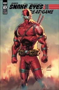 Snake Eyes: Deadgame 3-B Rob Liefeld Red Costume Cover VF/NM
