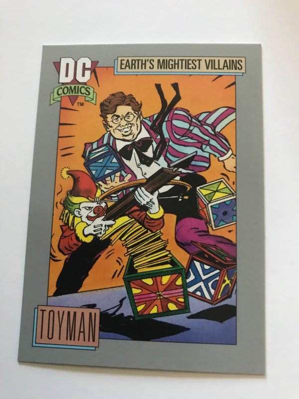 TOYMAN #109 card : 1992 DC Universe Series 1, NM/M, Impel