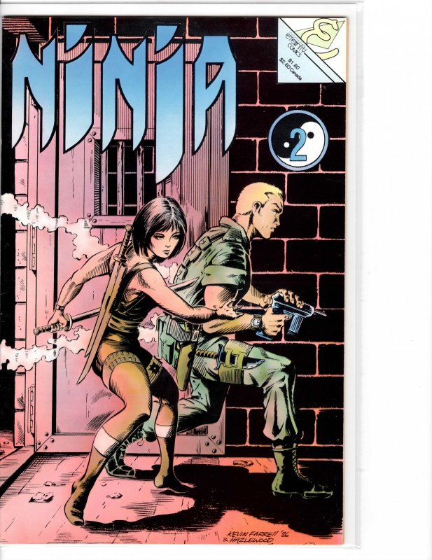 Ninja (1986) #2 Eternity Comics NM- (9.2)