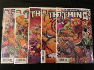 THE THING #1-5 Complete Series, NM Condition
