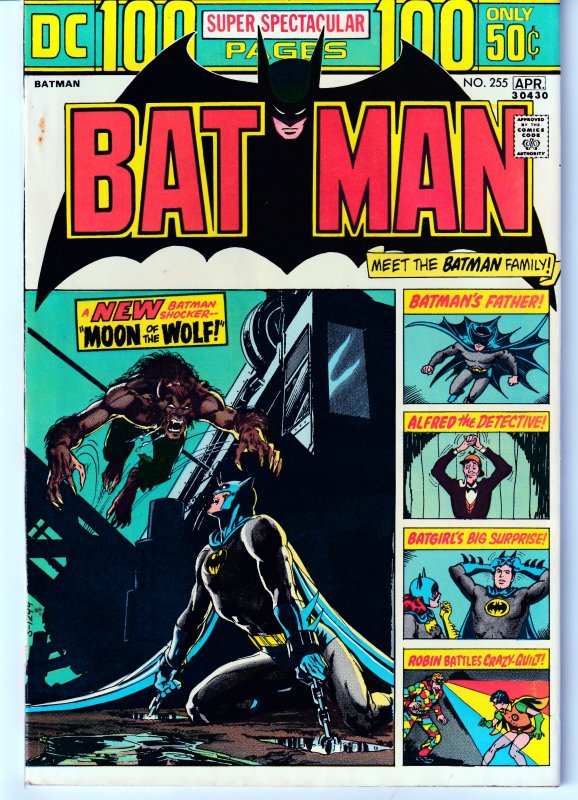 Batman(vol. 1)#255 The Original 100PGer