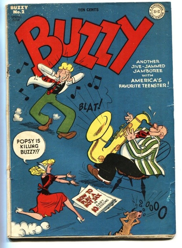Buzzy #2 1945- DC Teen Humor-Golden Age restored