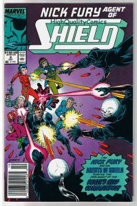 NICK FURY Agend of SHIELD #2, NM+, Eyepatch, Cigar, 1989, more in store