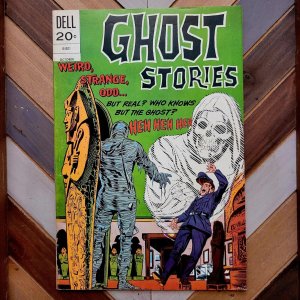 GHOST STORIES #37 VG+ (DELL 1973) Final Issue! Horror & Sci-Fi Anthology