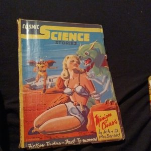 COSMIC SCIENCE STORIES 1940-BOARDMAN-JOHN D MACDONALD golden age pulp sci-fi