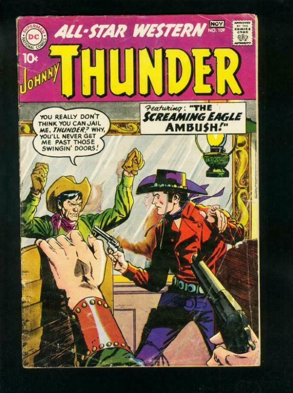 All-Star Western #109 1959- Johnny Thunder - Trigger Twins VG- 