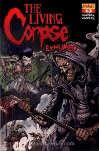 Living Corpse, The: Exhumed #5B VF; Dynamite | save on shipping - details inside