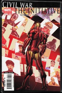 Civil War: The Initiative Second Print Cover (2007) Iron Man